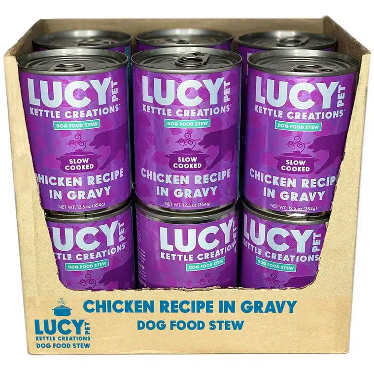 Lucy Pet Chicken Recipe in Gravy for Dogs