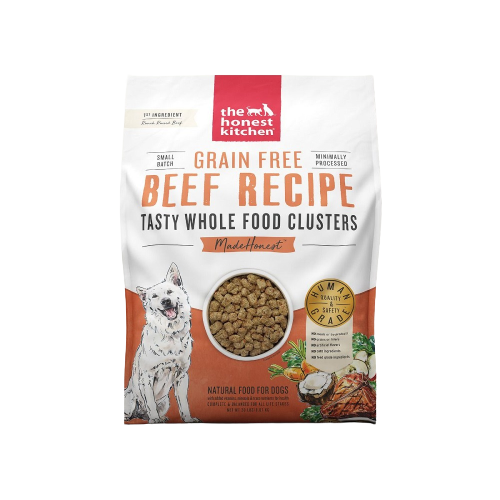 The Honest Kitchen Grain Free Beef Whole Food Clusters for Dogs