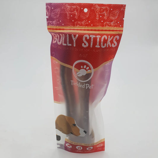 Tickled Pet Natural Bully Stick 12 in. Dog Chews