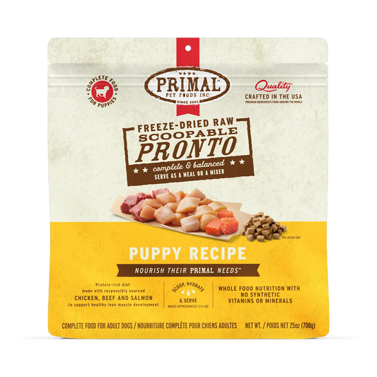 Primal Pronto Puppy Freeze-Dried Raw Dry Dog Food