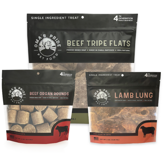 Oma's Pride Variety Pack Freeze-Dried Beef and Lamb