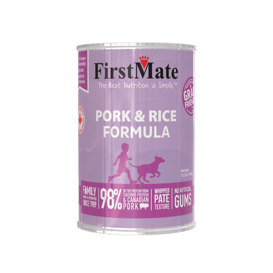 FirstMate Pork with Rice Canned Dog Food