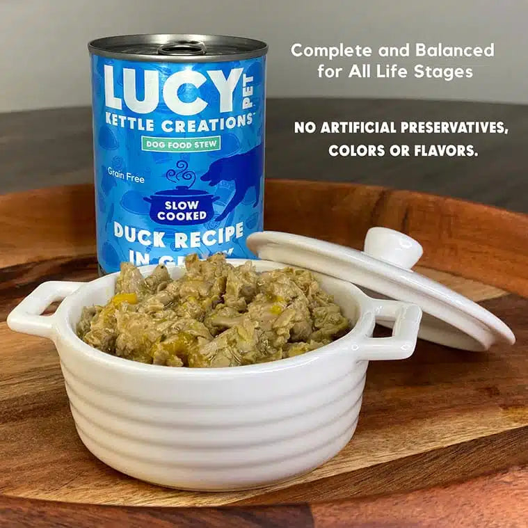Lucy Pet Duck Recipe in Gravy for Dogs