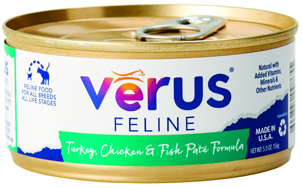 VeRUS Feline Turkey, Chicken & Fish Pâté Formula