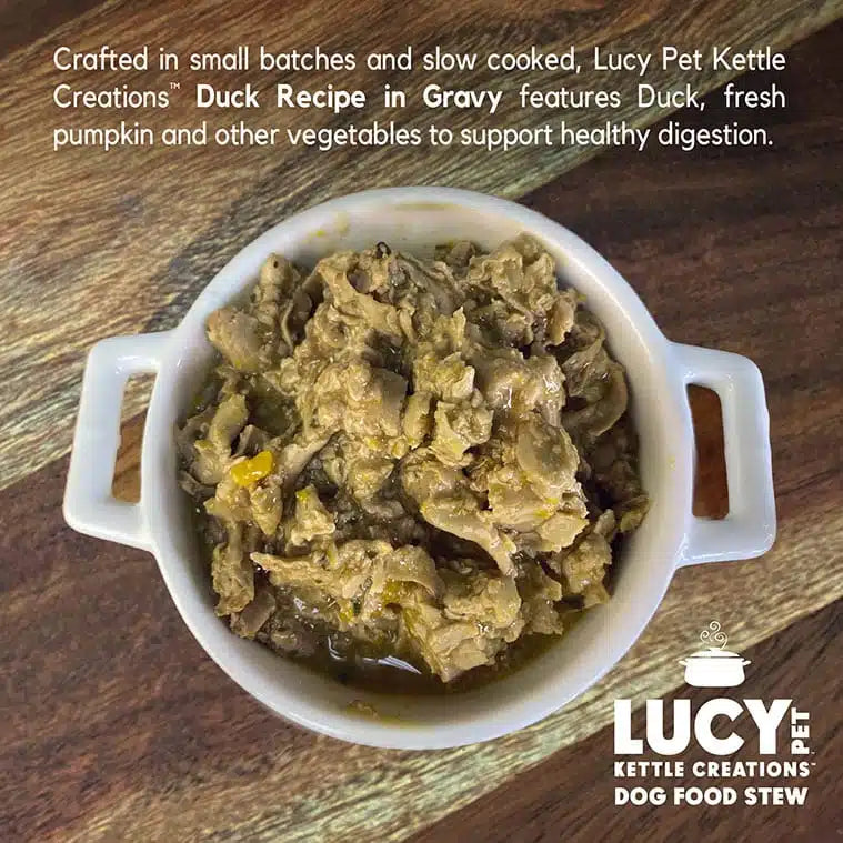 Lucy Pet Duck Recipe in Gravy for Dogs