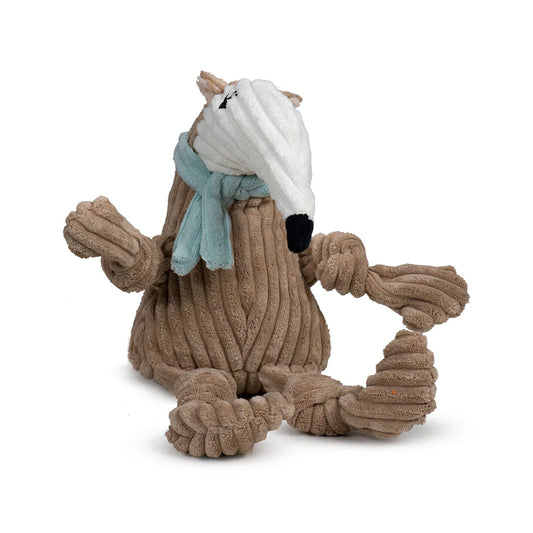 HuggleHounds Nibblet Ant Eater Knottie Dog Toy