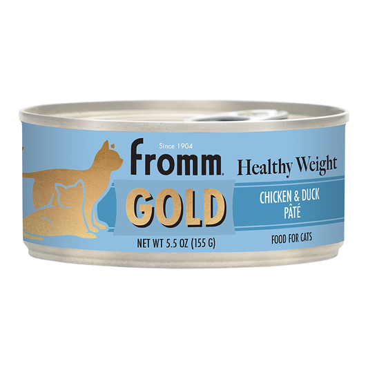 Fromm Gold Healthy Weight Adult Chicken & Duck Pate Canned Cat Food