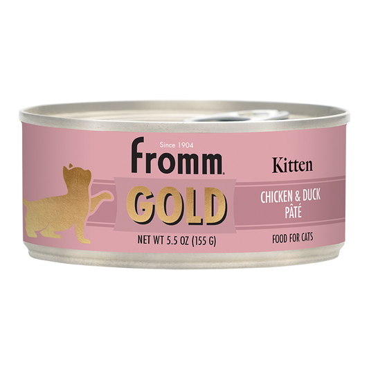 Fromm Gold Chicken and Duck Pate Canned Kitten Food