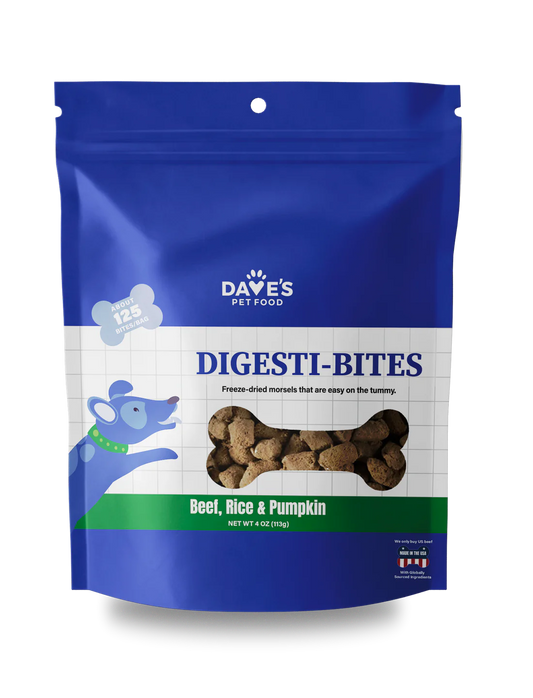 Dave's Pet Food Beef Digesti-Bites