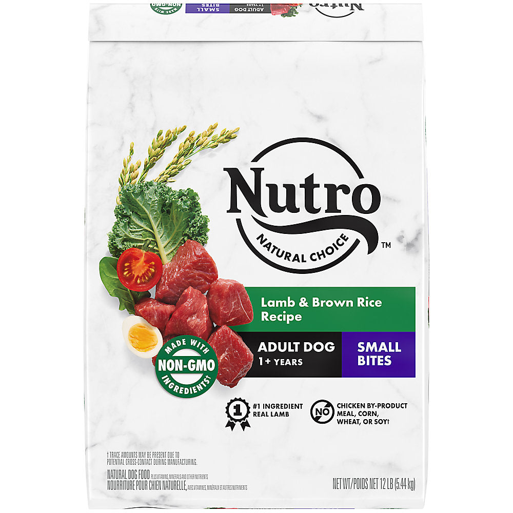 NUTRO Wholesome Essentials Adult Small Bites Lamb & Rice Recipe Dry Dog Food