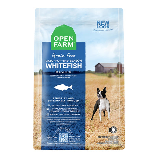 OPEN FARM Grain Free Catch of the Season Whitefish Recipe Dry Dog Food
