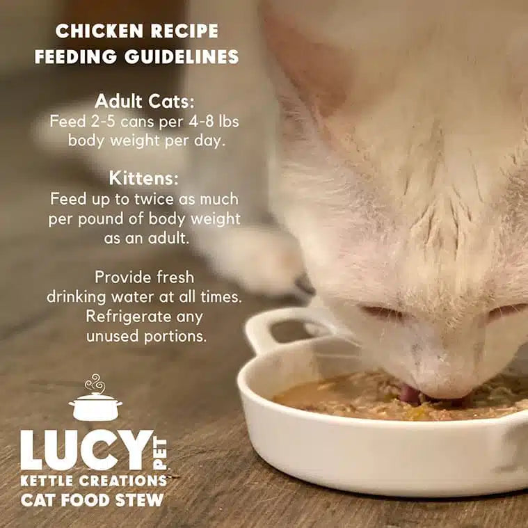 Lucy Pet Chicken Recipe in Gravy for Cats