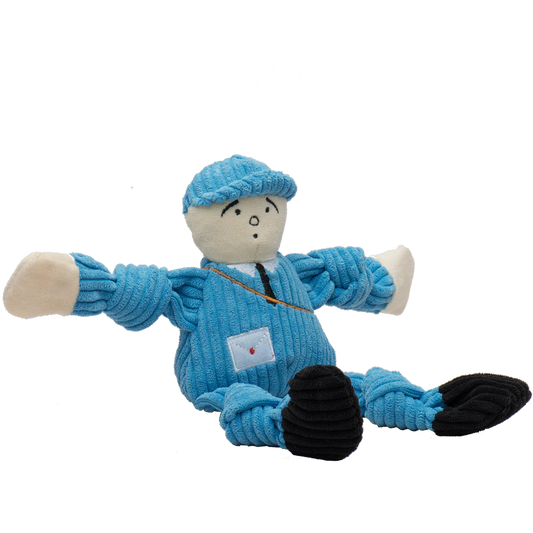 HuggleHounds Matty Mail Carrier Knottie Dog Toy