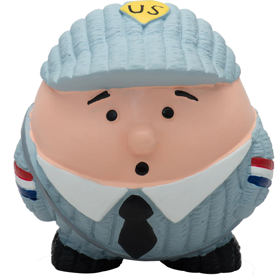 Hugglehounds Matty Mail Carrier Ruff-Tex Dog Toy