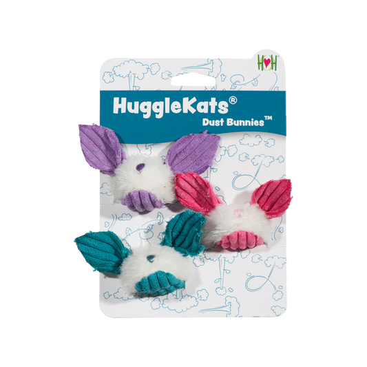 HuggleHounds HuggleKats Cat Toy Dust Bunnies