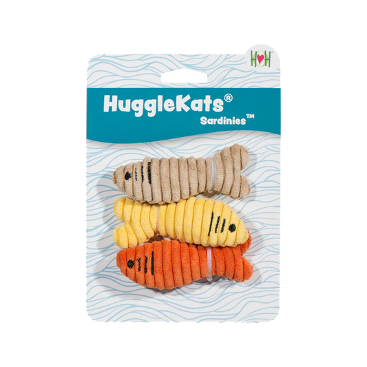 HuggleHounds HuggleKats Cat Toy Sardinies