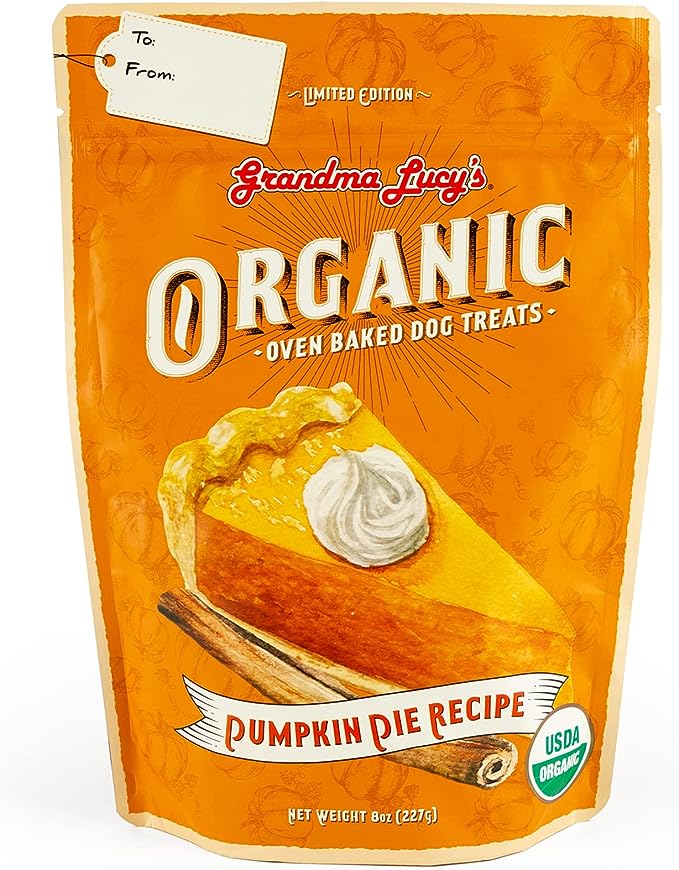 Grandma Lucy's Organic Pumpkin Pie Dog Treats