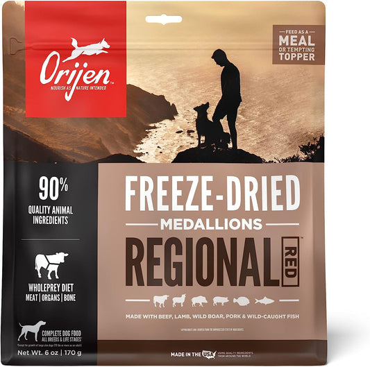 ORIJEN Regional Red Freeze-Dried Dog Food