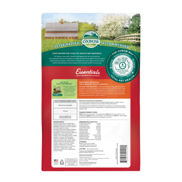Oxbow Essentials Adult Guinea Pig Food