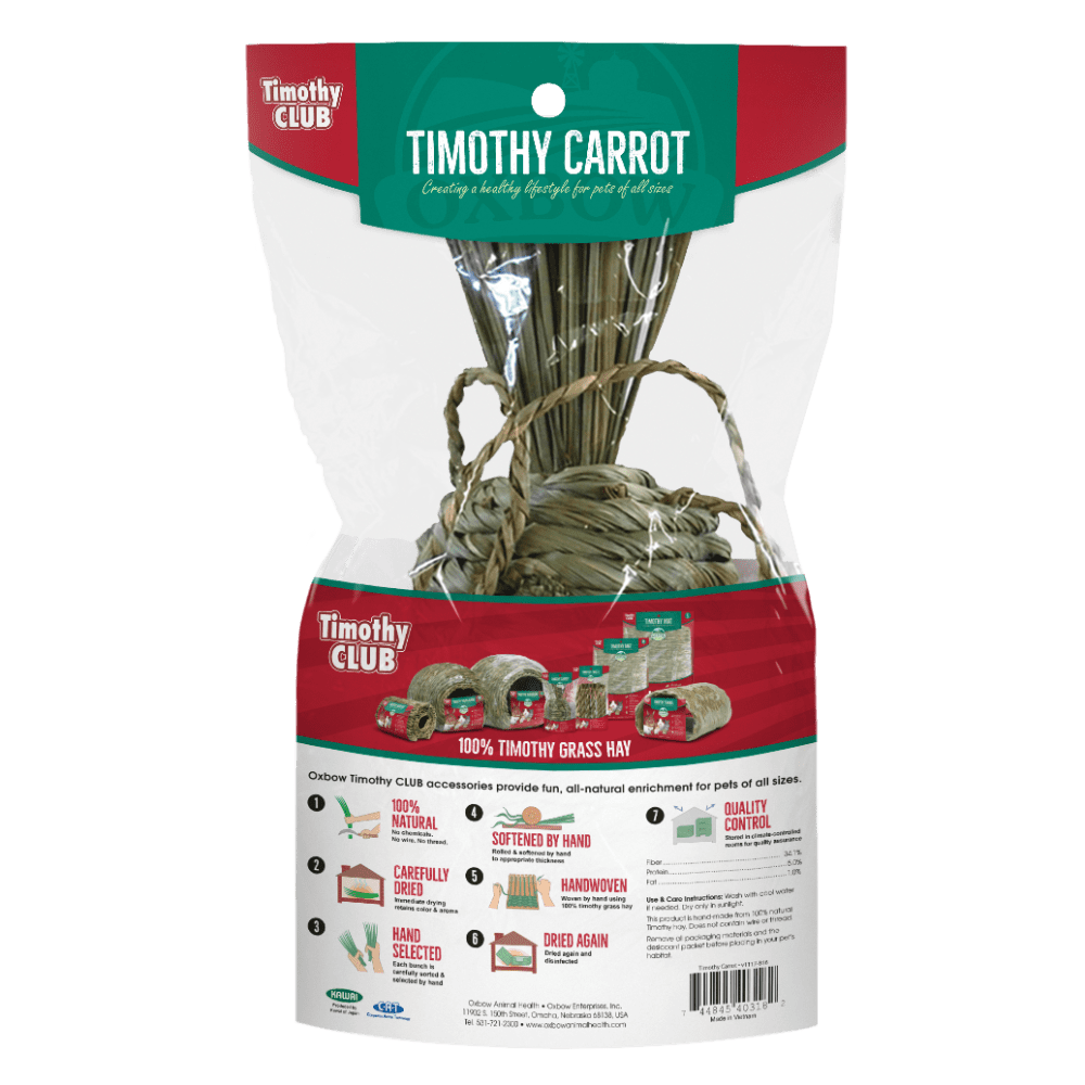 Oxbow Timothy Carrot