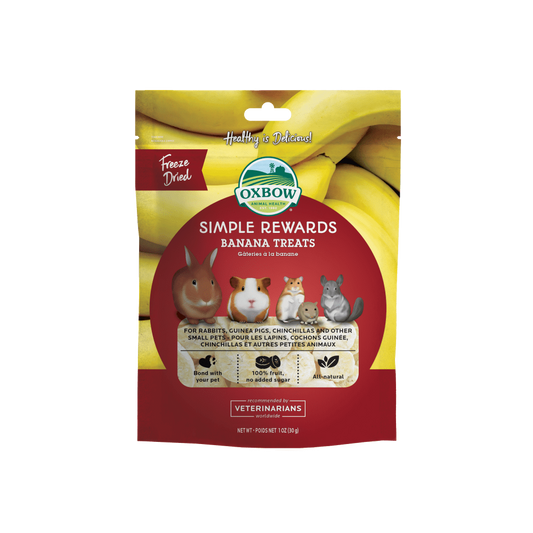 Oxbow Simple Rewards Banana Treats