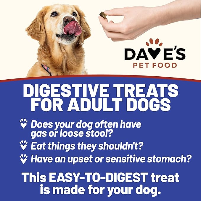 Dave's Pet Food Digestive-Friendly Sweet Potato & Pumpkin Dog Treats