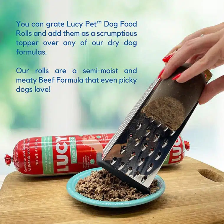 Lucy Pet Beef Formula Dog Food Roll