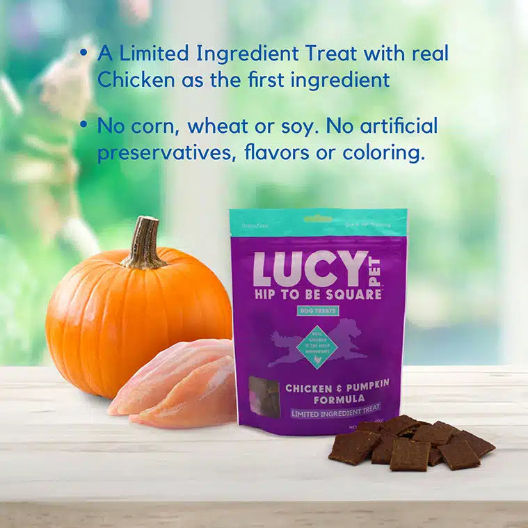 Lucy Pet Chicken & Pumpkin Dog Treats