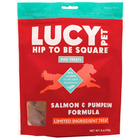 Lucy Pet Salmon & Pumpkin Dog Treats