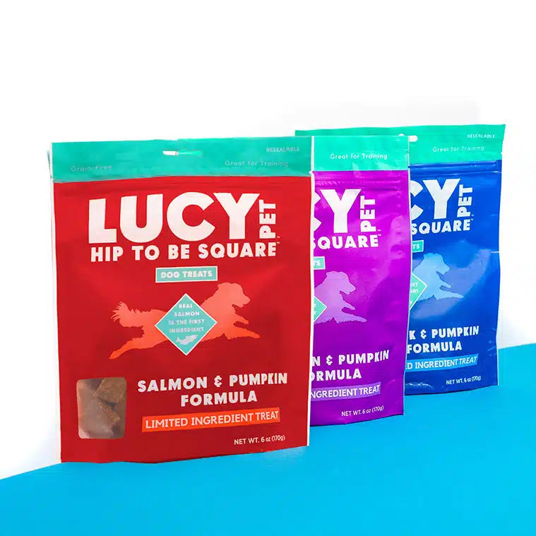 Lucy Pet Salmon & Pumpkin Dog Treats