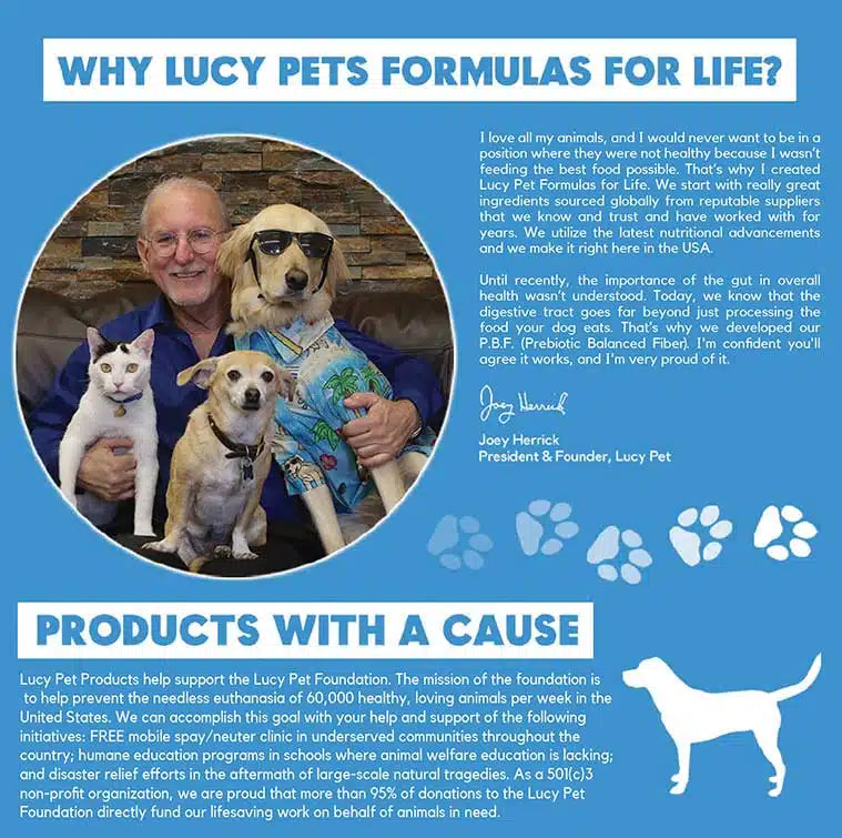 Lucy Pet Chicken, Brown Rice & Pumpkin LID Small Bites Dog Food