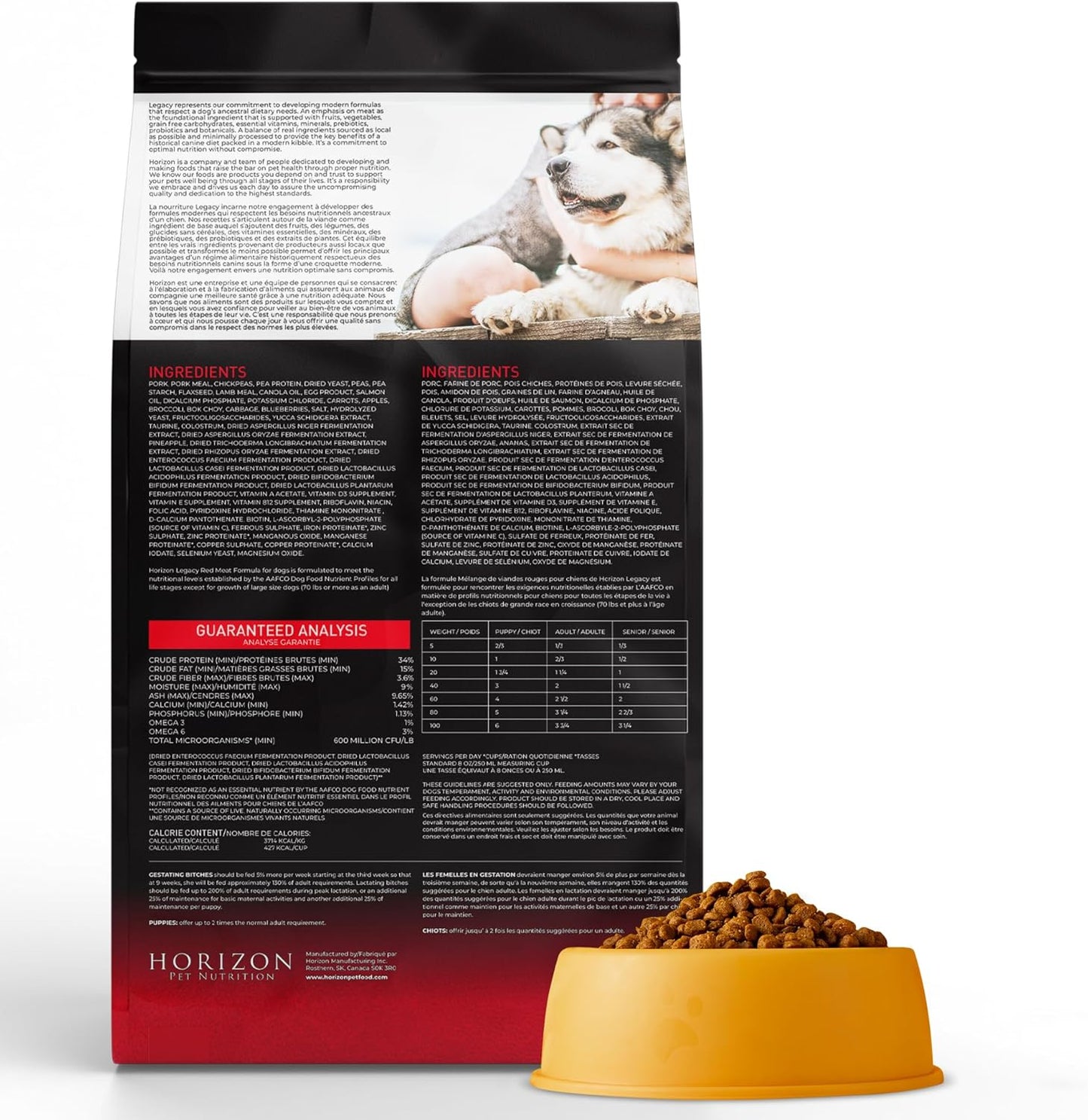 Horizon Legacy Red Meat Blend Dry Dog Food
