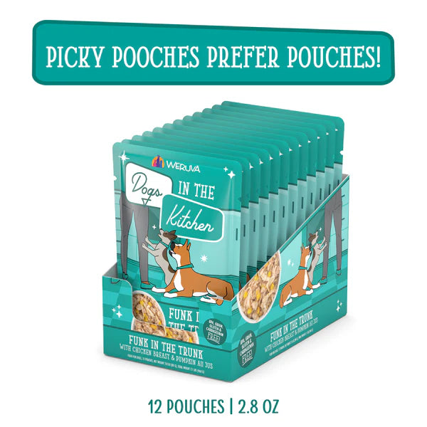 Weruva DITK Funk in the Trunk Wet Dog Food Pouches