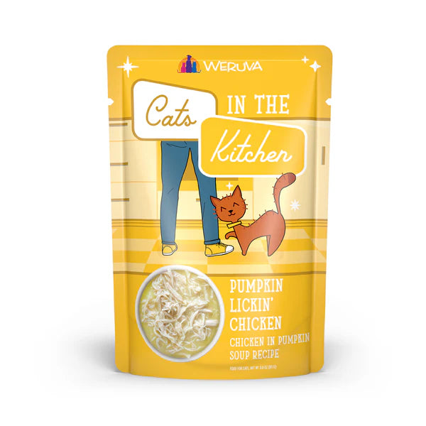 Weruva Cats In the Kitchen Pumpkin Lickin Chicken Pouches