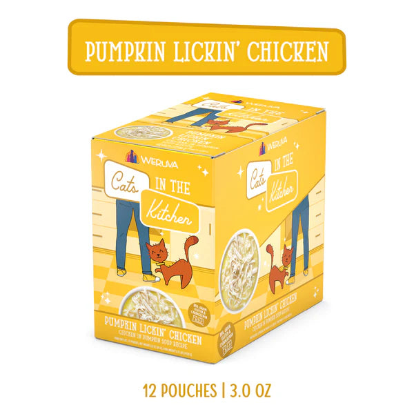 Weruva Cats In the Kitchen Pumpkin Lickin Chicken Pouches