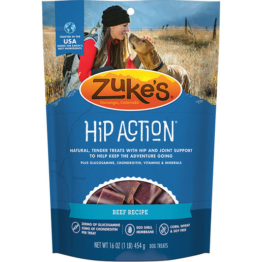 Zuke's Hip Action Beef Dog Treats