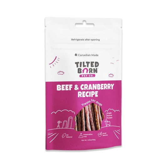 Tilted Barn Beef & Cranberry Dog Treats