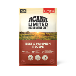 ACANA Singles Limited Ingredient Beef and Pumpkin Dry Dog Food