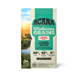 ACANA Wholesome Grains Lamb & Pumpkin Limited Ingredient Dry Dog Food