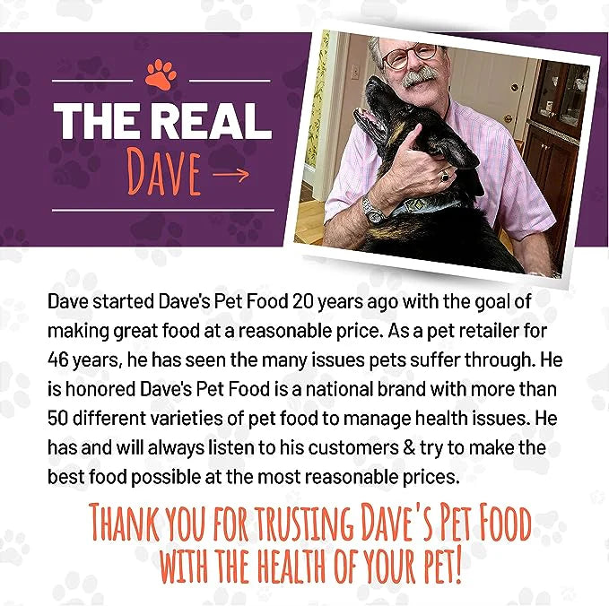 Dave’s Restricted Diet Chicken Meal & Brown Rice Delicate Dinner Dry Dog Food