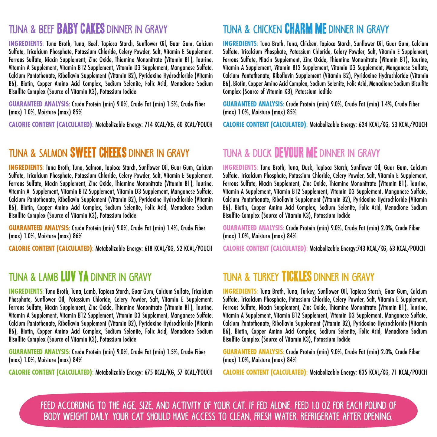 Weruva BFF Pouch Rainbow Á Gogo Variety Pack