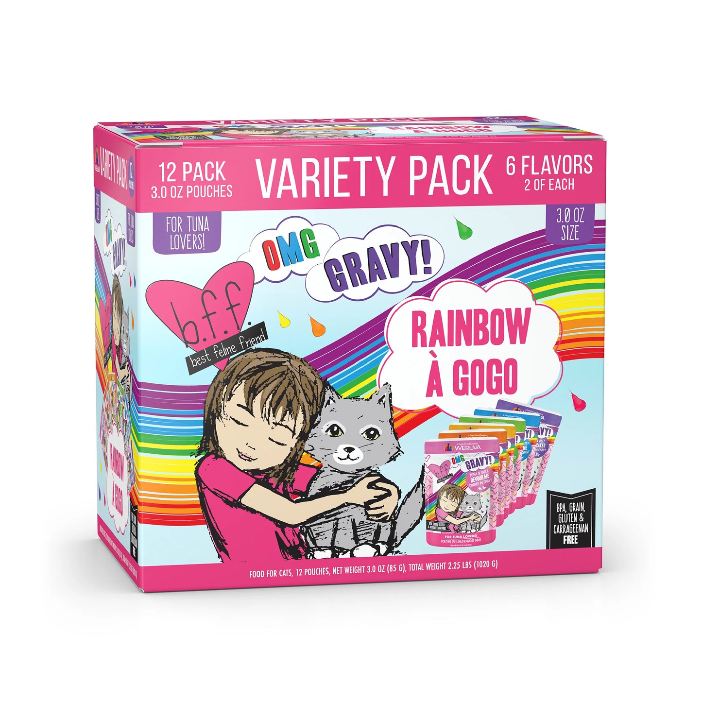 Weruva BFF Pouch Rainbow Á Gogo Variety Pack