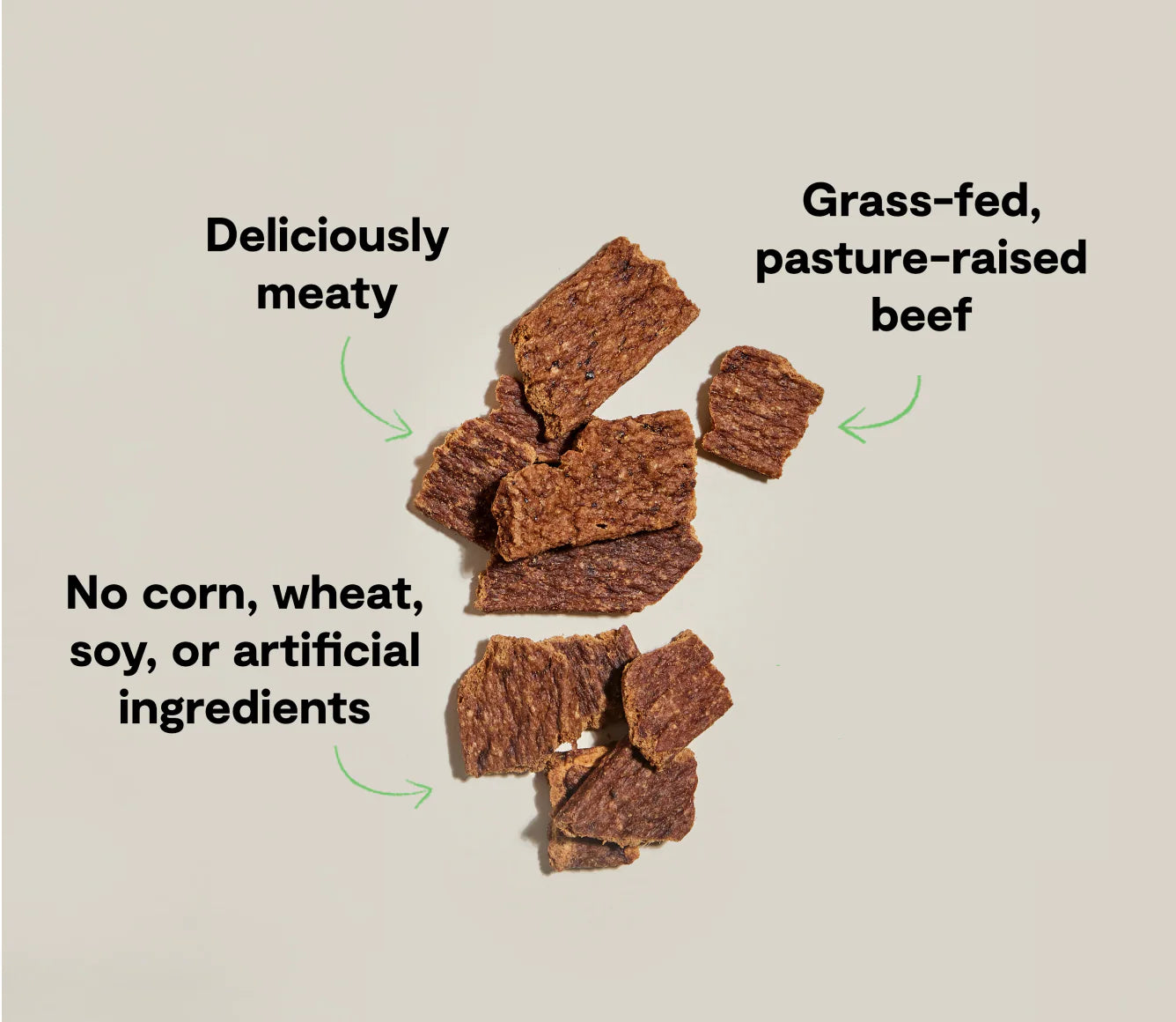Open Farm Dehydrated Beef Dog Treat