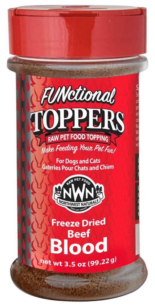 Northwest Naturals Beef Blood Functional Topper for Dogs & Cats