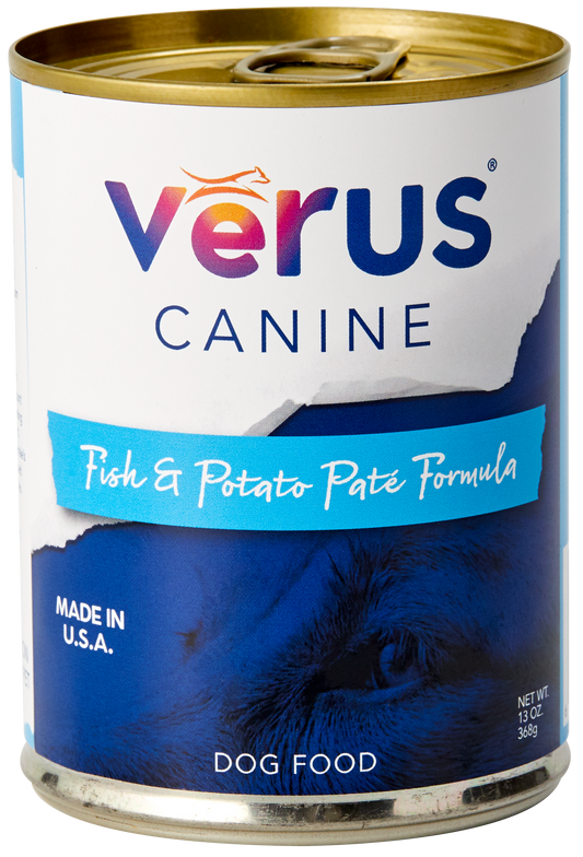 VeRUS Grain Free Fish & Potato Pate Formula Canned Dog Food