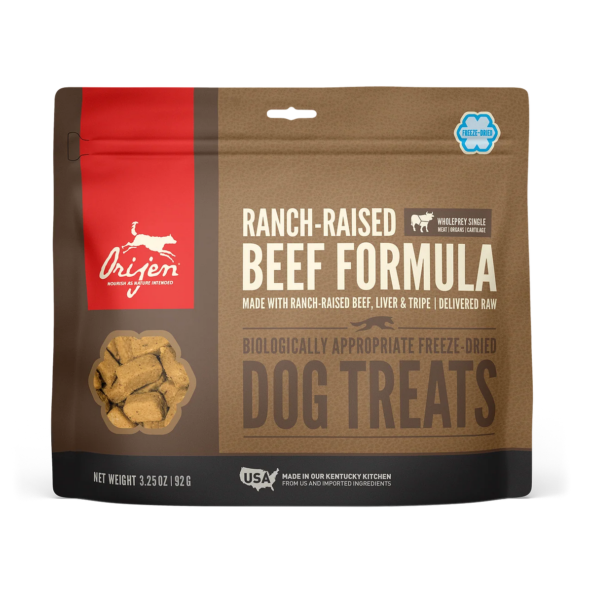 ORIJEN Freeze-Dried Angus Beef Dog Treats