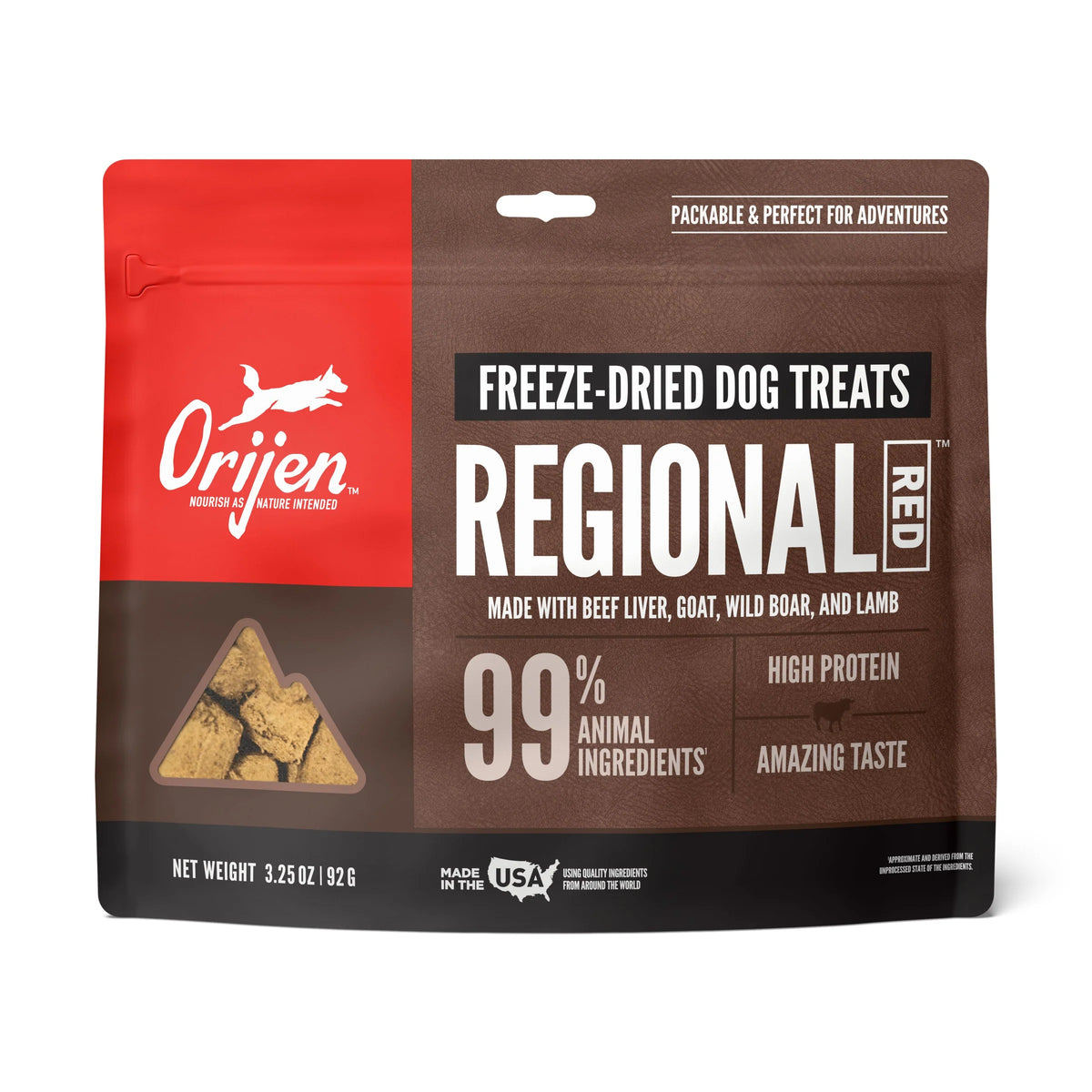 ORIJEN Freeze-Dried Regional Red Dog Treats