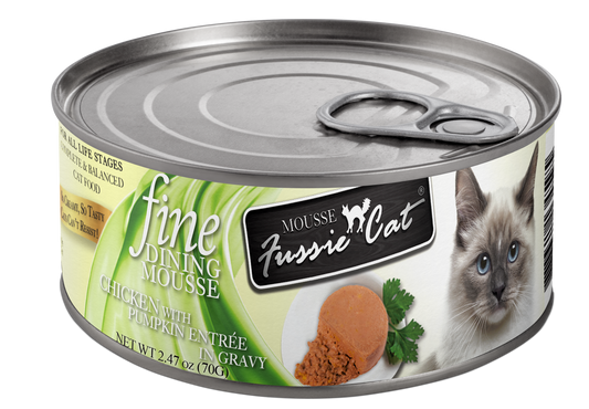 Fussie Cat Chicken With Pumpkin Entree For Cats