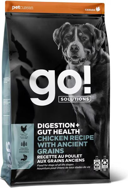 Go! Digestion and Gut Health Chicken With Ancient Grains Recipe for Dogs