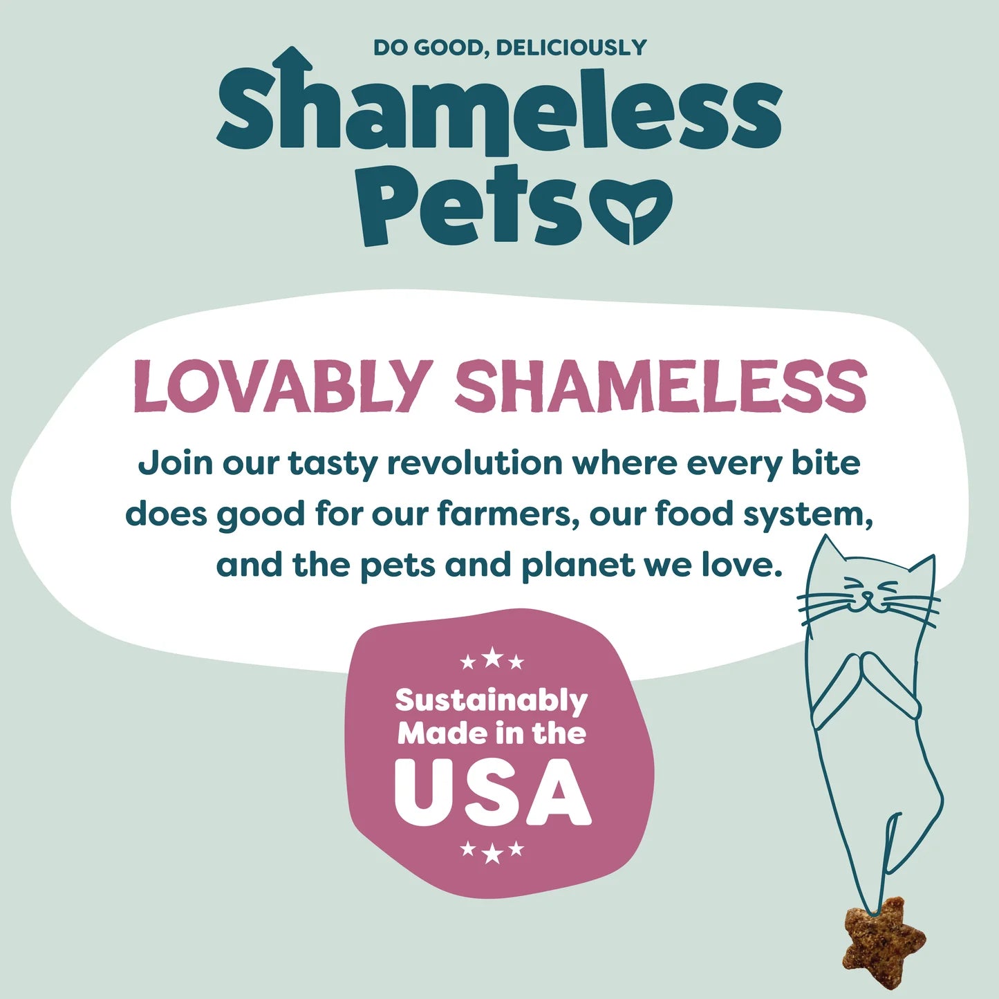 Shameless Pets Cran You Say Chicken Crunchy Cat Treats